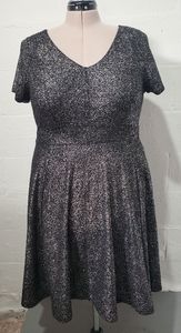 Torrid Metallic Dress